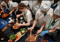 Local pupils champion sustainability in food waste event