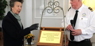 A royal occasion for the National Coastwatch Station