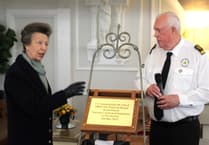 A royal occasion for the National Coastwatch Station at St Ives
