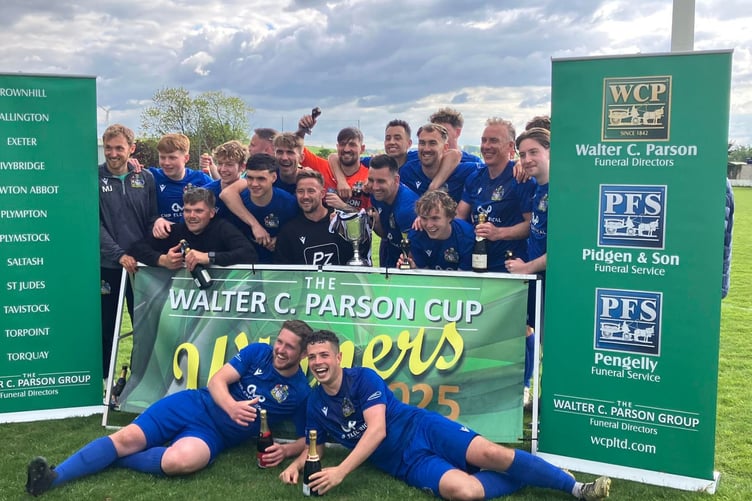 Penzance League Cup win.