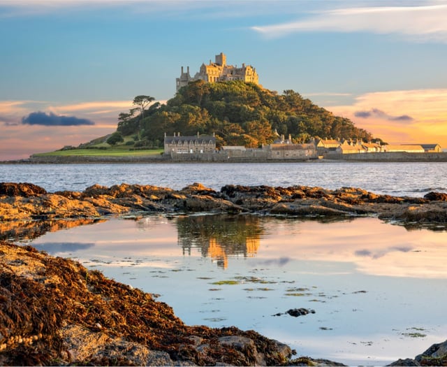 St Michael’s Mount to light up blue for Mental Health Awareness Week