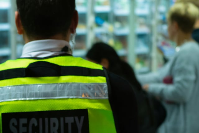 Security director fined for lack of licence