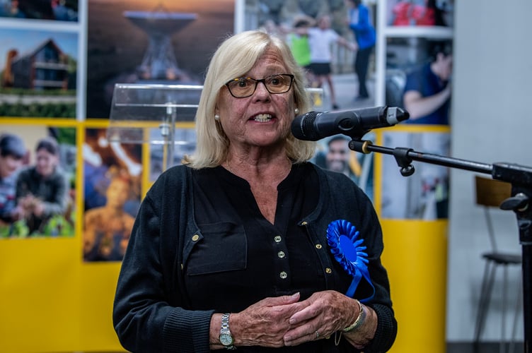 Conservative Jane Pascoe has been re-elected back onto Cornwall Council for a third term