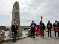 Mayor of Penzance attends local VE Day events