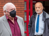 Former police officers appear in court charged with rape of child