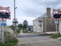 Level crossing closed following opening of new road