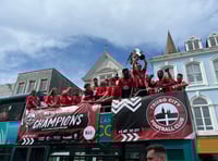 Promotion parade fills City streets with delight
