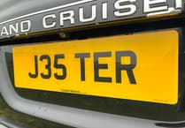 Jethro 'J35 TER' number plate sells for more than £30,000