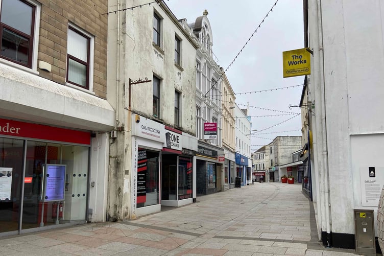The partnership is working to revitalise St Austell town centre. Picture: Andrew Townsend