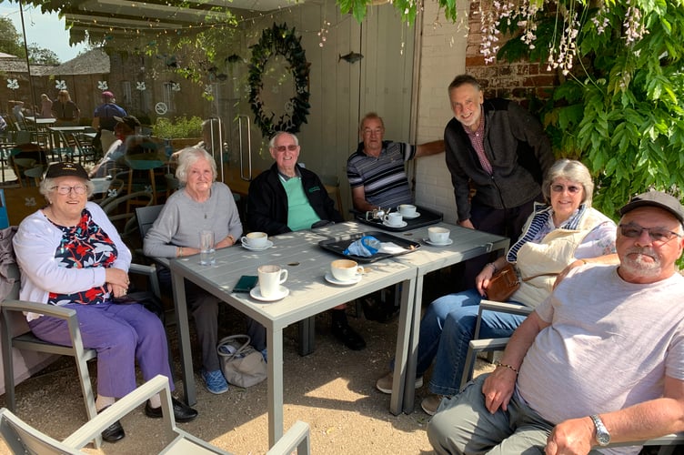 Coffee at Crofters.