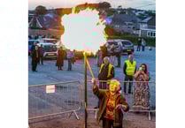 Villagers in the Clay Country mark VE Day