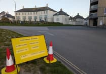 Work underway to make entrance to Pentire safer