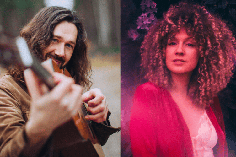 Fiona Bevan and Adam Beattie.