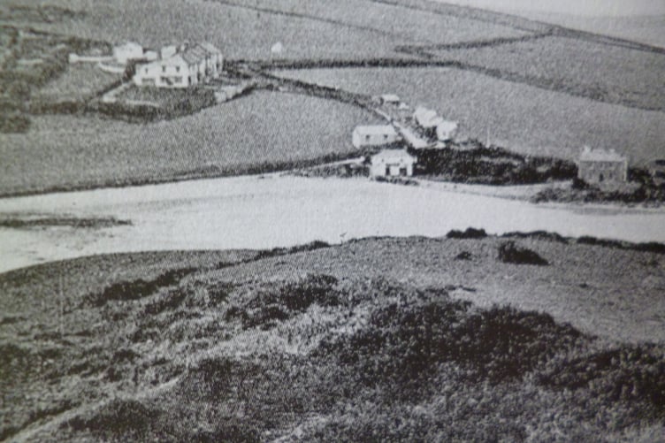 Barrie says of this photograph: “Here is a photo of Polzeath back in the early 1900's, could be even earlier. Hardly any houses on the hill up to St Moritz & Daymer Bay. Not a vehicle in sight anywhere. Peace, perfect peace.”