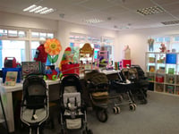 Charity shop calling out for baby items 
