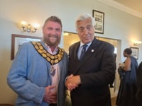 Mayor's column: It was my honour to welcome delegation from twin town