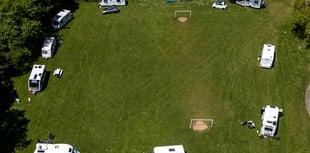 Travellers move on from park