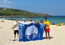 Cornish town proudly flies blue flags on its beaches once again