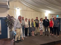 Delegation from twin town make visit to mark 40-year association