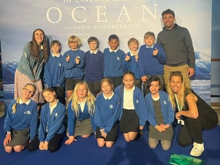 Pupils attend Ocean world premier
