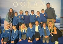 Pupils attend Ocean world premier