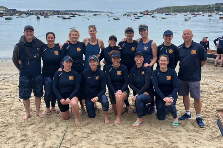 Newquay Rowing Club Vets.