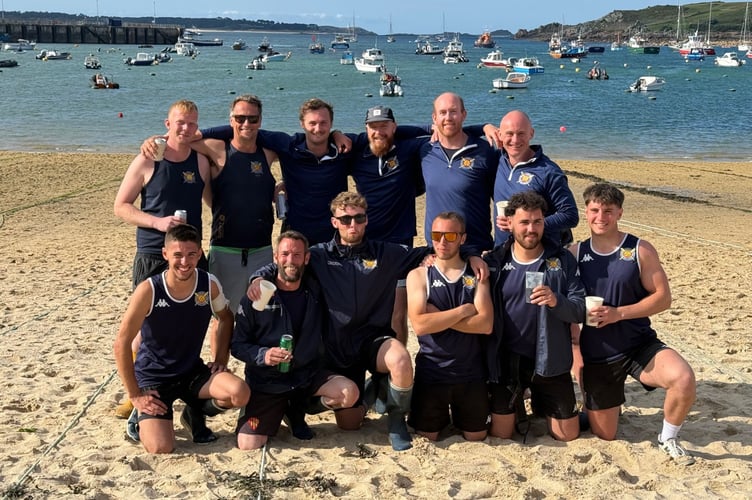 Newquay Men's A and B squads.
