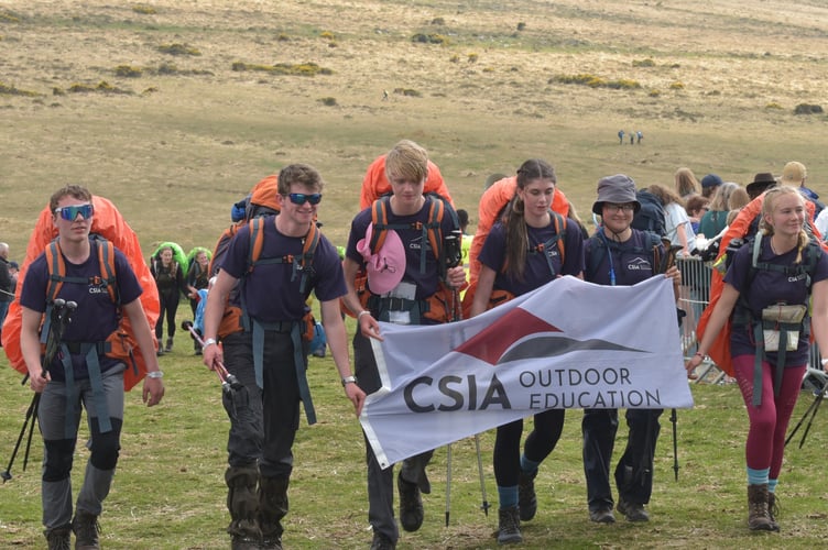 Camborne Students Set New School Record at Ten Tors 2