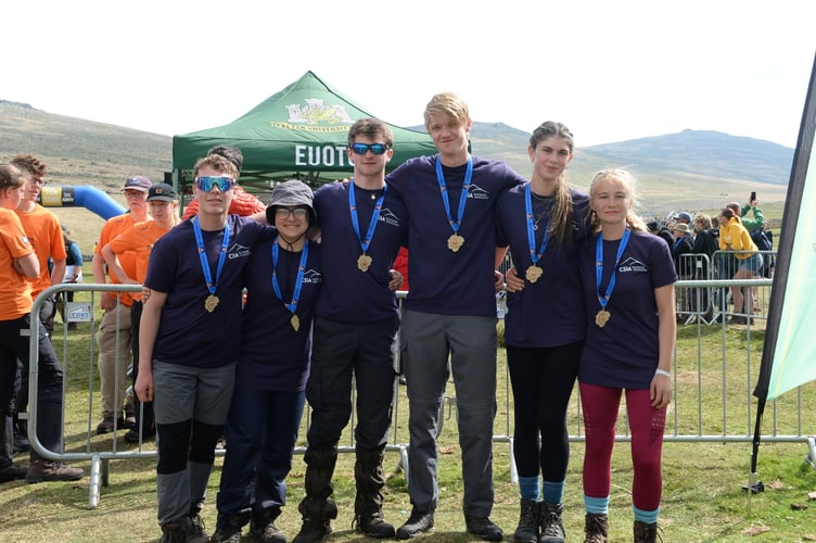 Camborne Students Set New School Record at Ten Tors 4