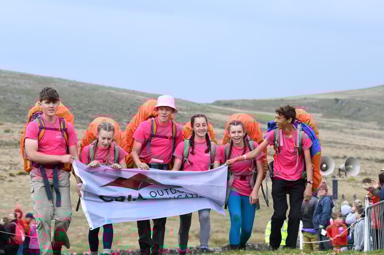 Camborne Students Set New School Record at Ten Tors 1