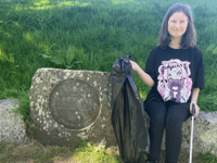 Bodmin girl litterpicks to help save museum