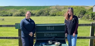 Attraction donated mud kitchen with a difference