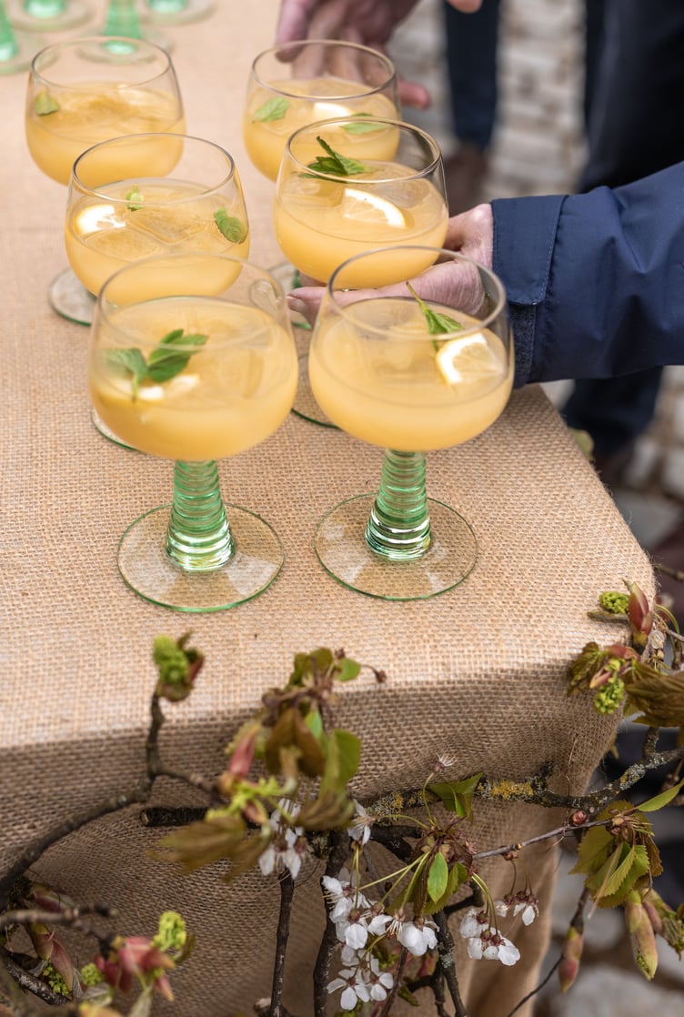 Cocktails and cake welcomed guests who had gathered to celebrate the life of Emily Hobhouse at the immersive experience which pays tribute to her humanitarian work in the Second Anglo-Boer war. (Picture: The Story of Emily)