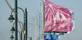 Promenade flags return to signal the start of summer