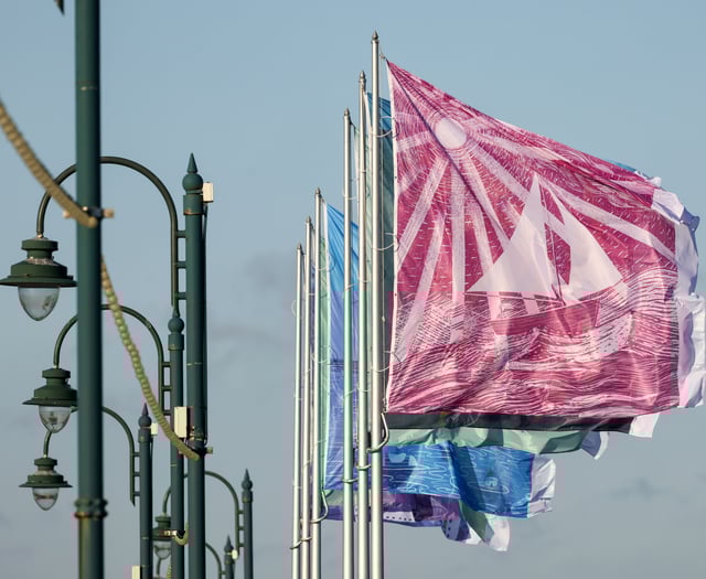 Promenade flags return to signal the start of summer
