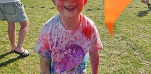 School enjoys splash of success for its first colour run fundraiser
