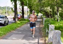 Marathon man continues to pound local streets in aid of charity