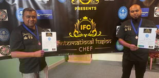 Brothers celebrate after making finals of national cooking competition