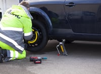 Half of UK drivers can't change a tyre