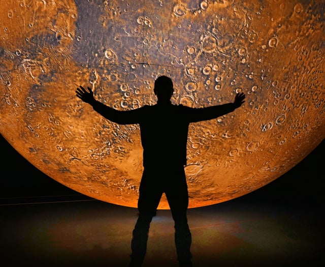 Luke Jerram's Mars to visit Truro Cathedral
