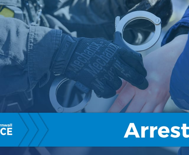 Teenagers arrested after stolen car abandoned on A38