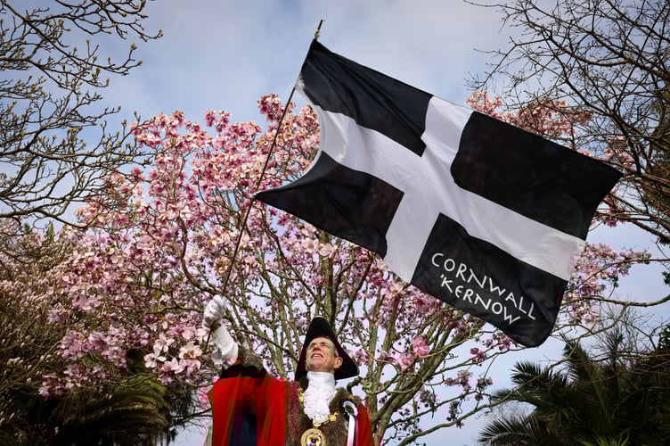St Piran's Day 2025 celebrations in Penzance. Photo by Penzance Council