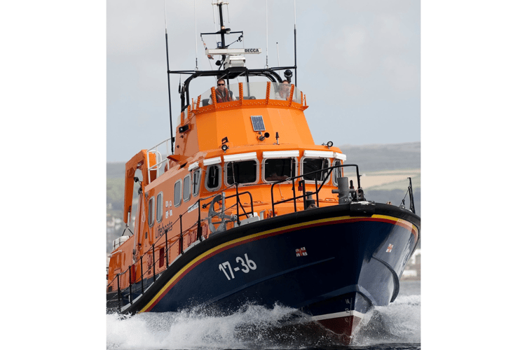 The all-weather Severn Class Lifeboat Ivan Ellen.
