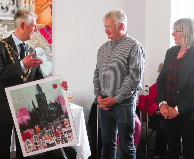 Twinning visitors enjoy city hospitality