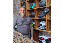 Motorbike accessories shop celebrates first birthday