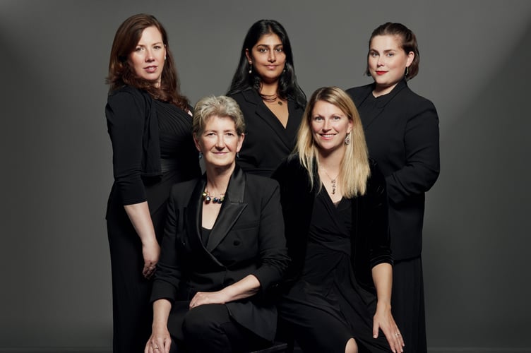 Papagena will perform an a cappella concert entitled Nuns and Roses in Cawsand Congregational Church on Saturday, June 28