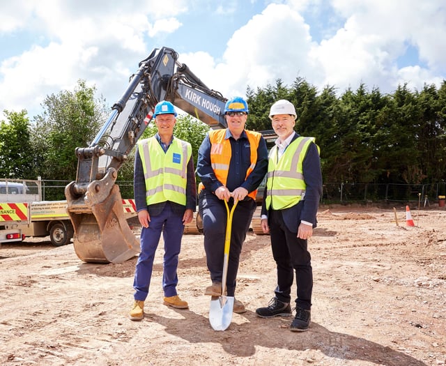 Key worker housing begins near Royal Cornwall Hospital