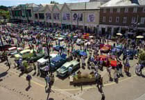 Special shuttle bus for classic car show