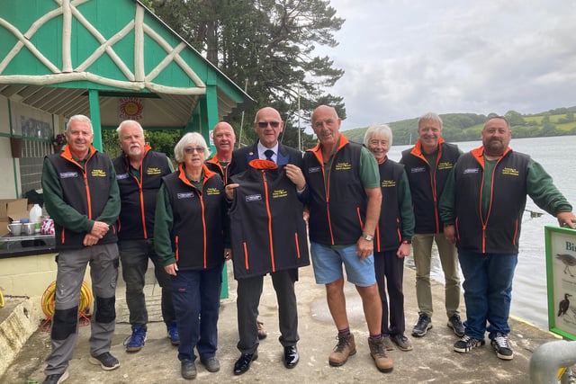Volunteers receive generous gift at Sunny Corner