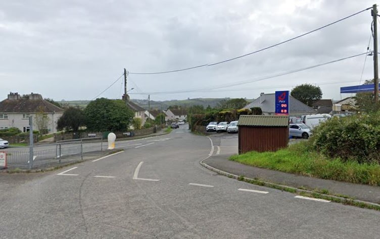 The slurry lagoon would be constructed just outside Hatt, near Saltash, if approved (Pic: Google Maps)